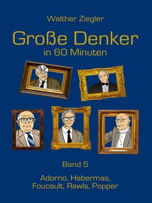 cover image of Große Denker in 60 Minuten--Band 5